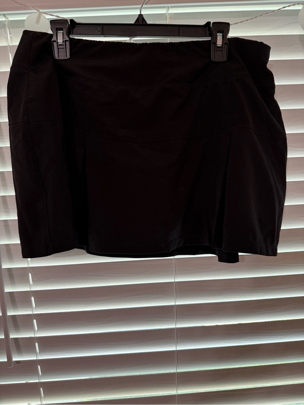 Etonic Black Pleated Athletic Golf Tennis Skort Skirt Size XL